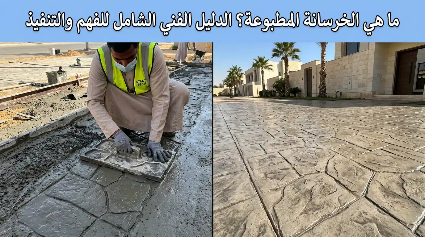 ما هي الخرسانة المطبوعة؟ الدليل الفني الشامل للفهم والتنفيذ